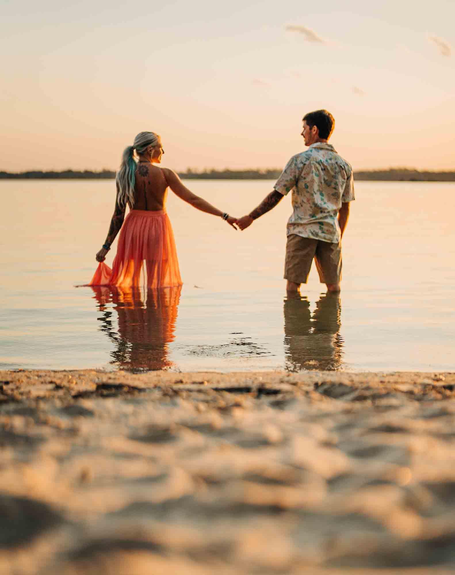 Couples session Vilano Beach