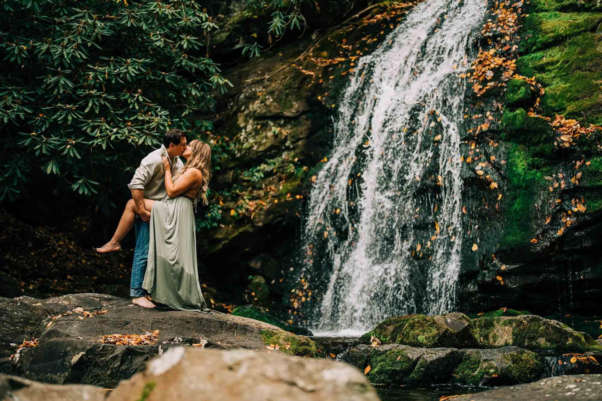 Engagement | Anna & Nick | Smoky Mountains